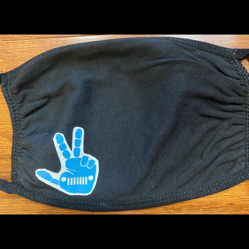 Jeep Wave Face Mask
